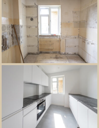 Renovering af lejlighed