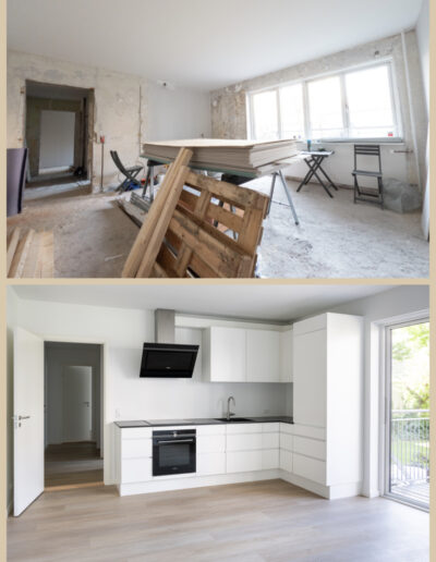 Renovering af lejlighed