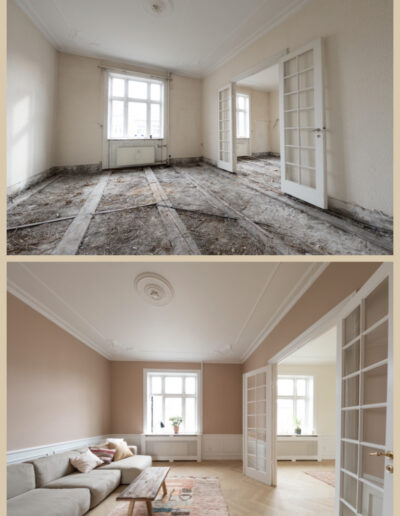 Renovering af lejlighed