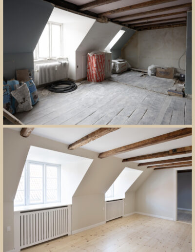 Renovering af lejlighed