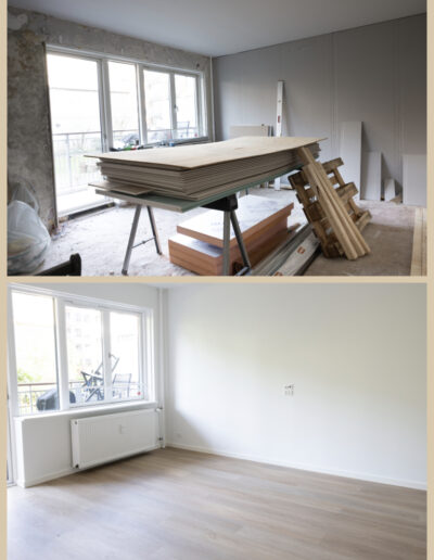 Renovering af lejlighed