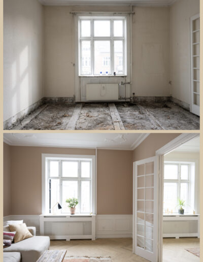 Renovering af lejlighed