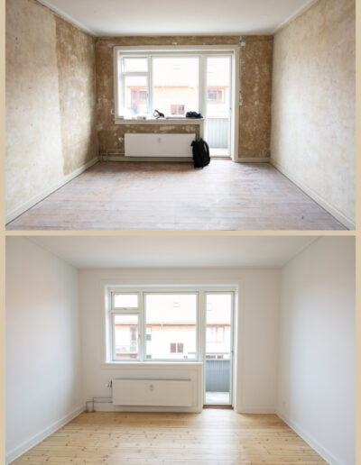 Renovering af lejlighed