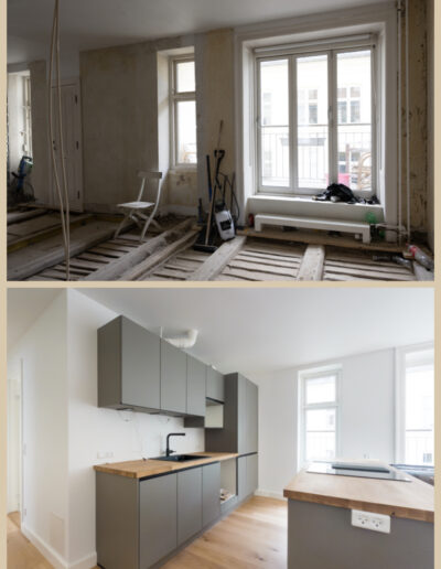Renovering af lejlighed