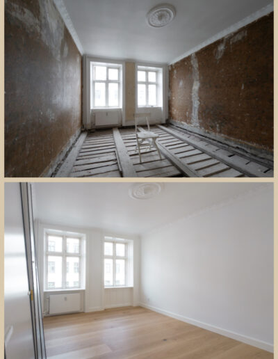 Renovering af lejlighed
