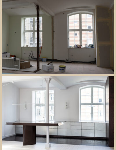 Renovering af lejlighed